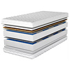 Koko King 200 x 200 cm Dubbelzijdig Pocketvering Matras