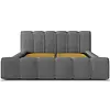 Adell 200 x 200 cm Gestoffeerd Bed Donkergrijs