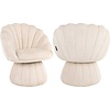 Blossom Loungestoel Beige Chenille