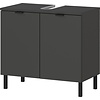 Arcena 60 cm Wastafelonderkast Grafiet