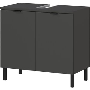 Germania Arcena 60 cm Wastafelonderkast Grafiet
