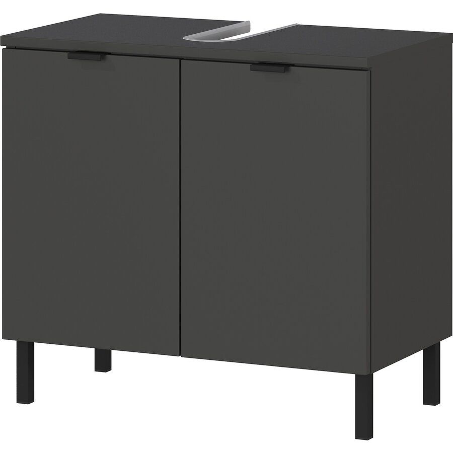 Arcena 60 cm Wastafelonderkast Grafiet Arcena 60 cm Wastafelonderkast Grafiet