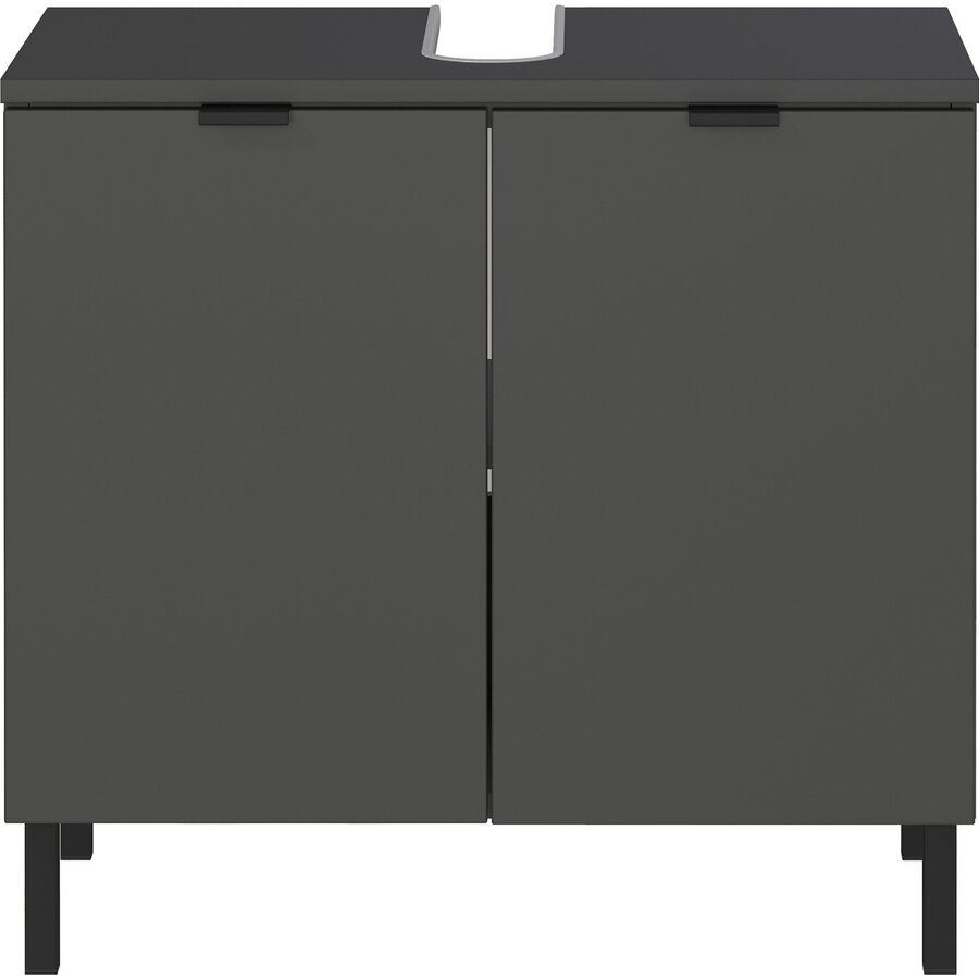 Arcena 60 cm Wastafelonderkast Grafiet Arcena 60 cm Wastafelonderkast Grafiet