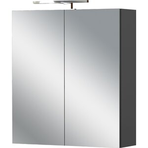 Germania Arcena Grafiet Badkamer LED Spiegelkast