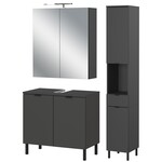 Germania Arcena Grafiet Badmeubel Set Twee Germania Arcena Grafiet Badmeubel Set Twee