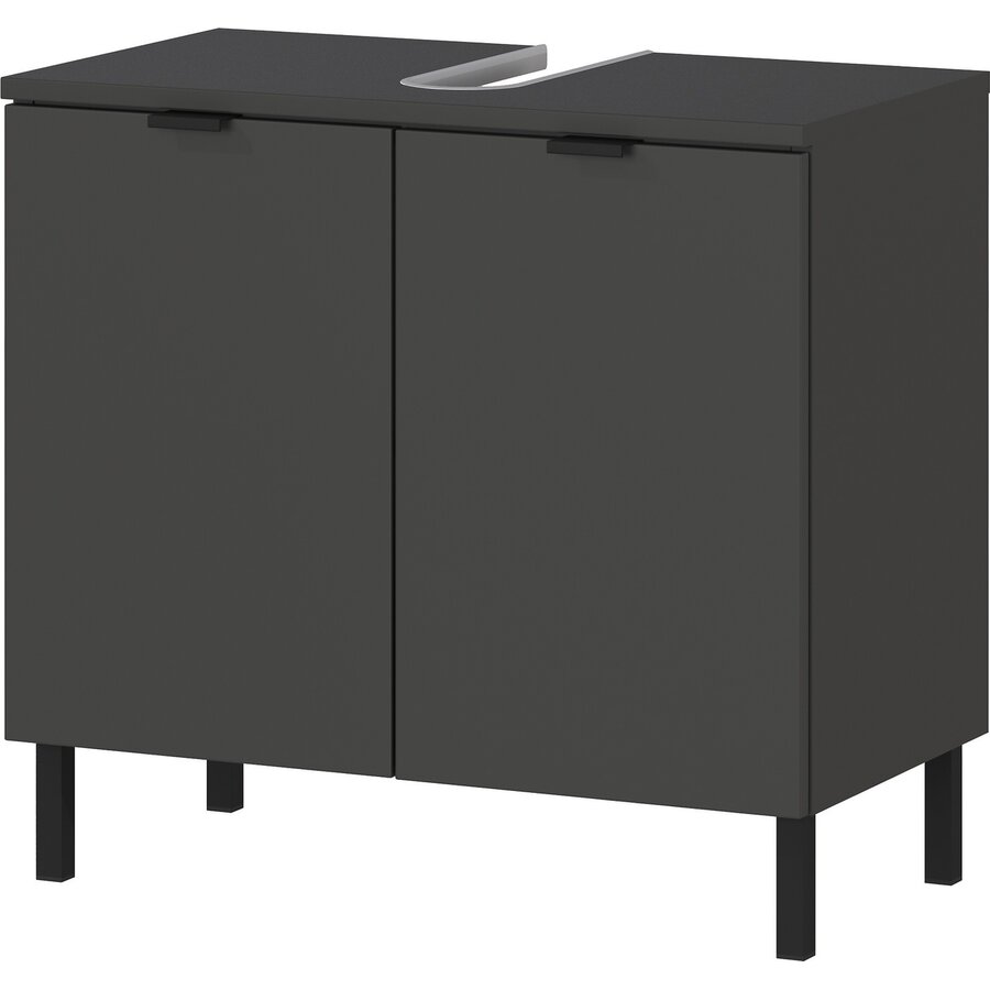 Arcena Grafiet Badmeubel Set Een