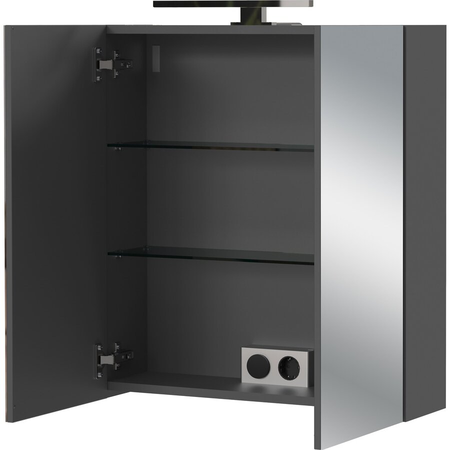 Arcena Grafiet Badmeubel Set Drie Arcena Grafiet Badmeubel Set Drie