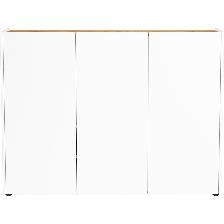 Libbiano Wit / Eiken Multifunctionele Wandkast Libbiano Wit / Eiken Multifunctionele Wandkast