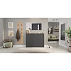 Libbiano Grafiet / Eiken Multifunctionele Wandkast