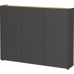 Germania Libbiano Grafiet / Eiken Multifunctionele Wandkast