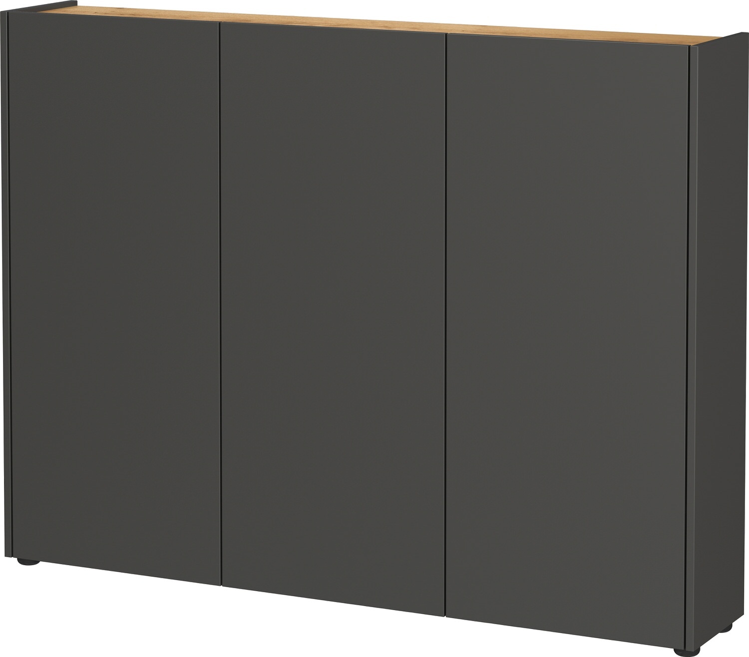 Germania Libbiano Grafiet / Eiken Multifunctionele Wandkast