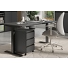 Bedano Grafiet Elektrische Zit Sta Bureautafel 140 cm