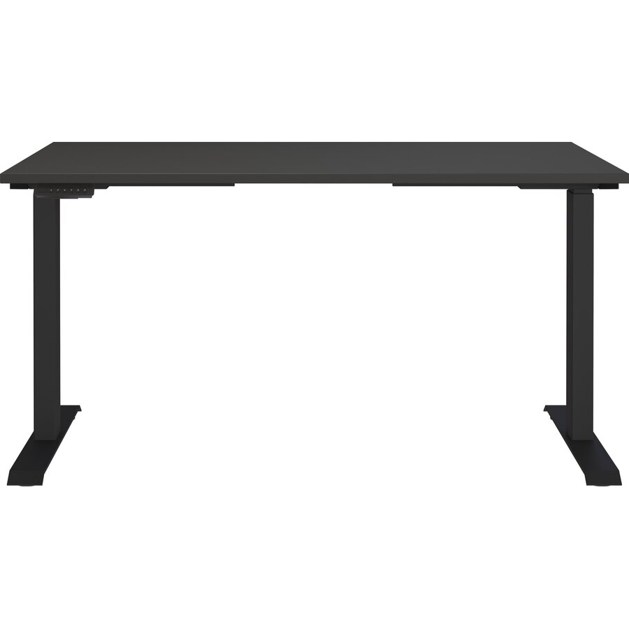 Bedano Grafiet Elektrische Zit Sta Bureautafel 140 cm