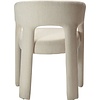 Splendor Beige Bouclé Eetkamerstoel