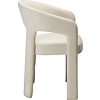 Splendor Beige Bouclé Eetkamerstoel