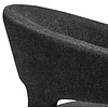 Splendor Zwart Bouclé Eetkamerstoel