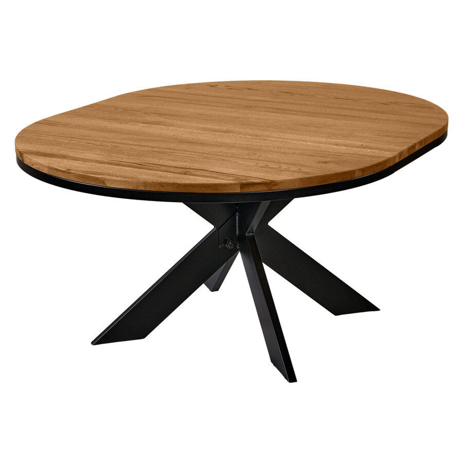 Nottingham Tweedekans Uitschuifbaar Eettafel Geolied Eiken Nottingham Tweedekans Uitschuifbaar Eettafel Geolied Eiken