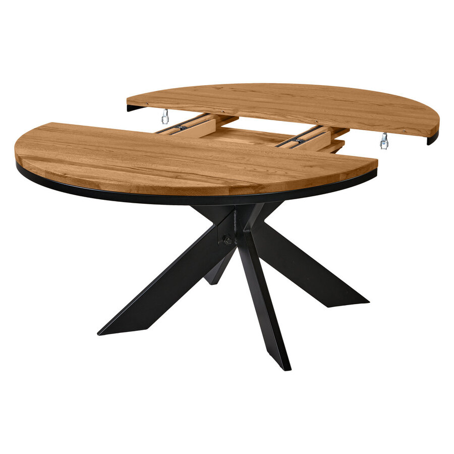 Nottingham Tweedekans Uitschuifbaar Eettafel Geolied Eiken Nottingham Tweedekans Uitschuifbaar Eettafel Geolied Eiken