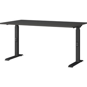 Germania Bedano Grafiet Zit Sta Bureautafel 140 cm