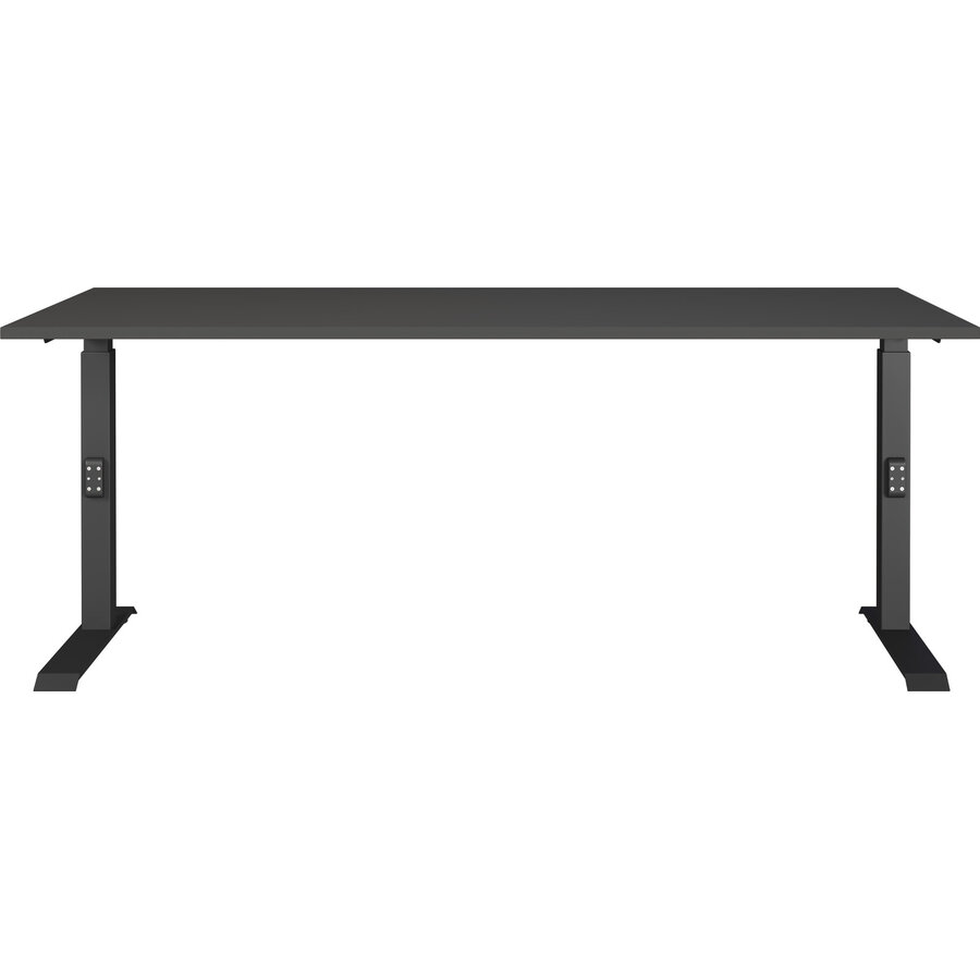 Bedano Grafiet Zit Sta Bureautafel 180 cm