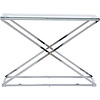 Xtra Glas / Chroom Sidetable