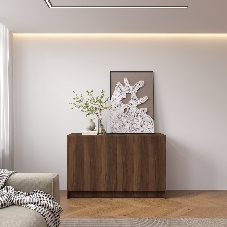 Elva Trentino Walnoot Dressoir 123 cm