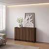 Elva Trentino Walnoot Dressoir 123 cm