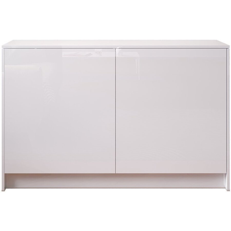 Elva Hoogglans Alpine Wit 123 cm Dressoir Elva Hoogglans Alpine Wit 123 cm Dressoir