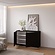 Elva Turin 123 cm Dressoir Zwart Elva Turin 123 cm Dressoir Zwart