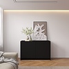 Elva Turin 123 cm Dressoir Zwart Elva Turin 123 cm Dressoir Zwart