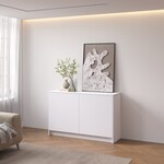 Artego Design Elva Alpine Wit 123 cm Dressoir Artego Design Elva Alpine Wit 123 cm Dressoir
