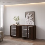 Artego Design Elva Trentino Walnoot Dressoir 163 cm
