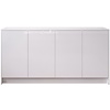 Elva Hoogglans Alpine Wit 163 cm Dressoir Elva Hoogglans Alpine Wit 163 cm Dressoir