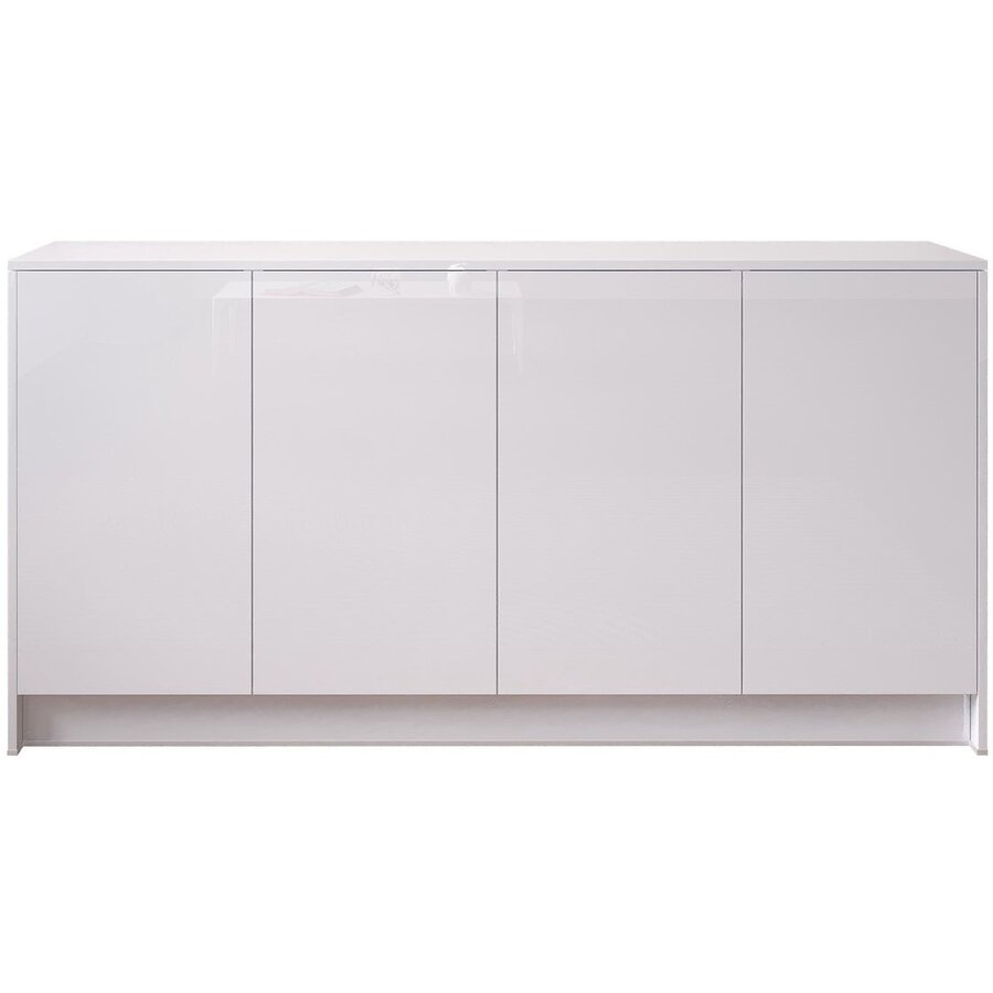 Elva Hoogglans Alpine Wit 163 cm Dressoir Elva Hoogglans Alpine Wit 163 cm Dressoir