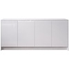 Elva Hoogglans Alpine Wit 183 cm Dressoir Elva Hoogglans Alpine Wit 183 cm Dressoir