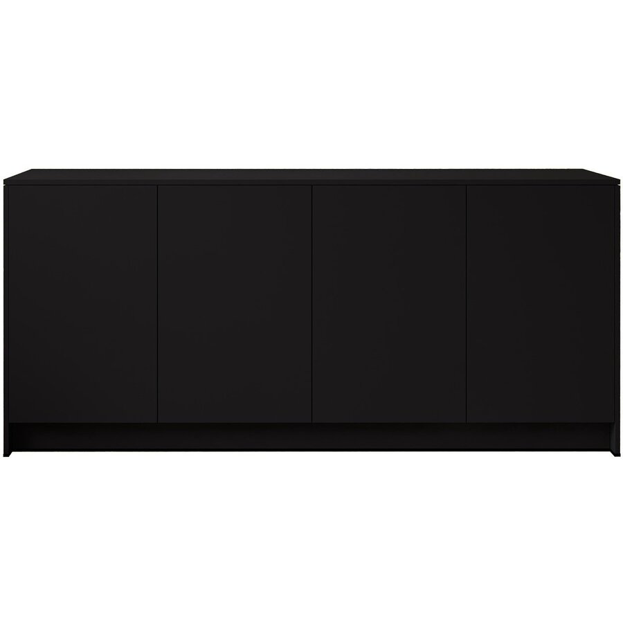 Elva Turin 183 cm Dressoir Zwart Elva Turin 183 cm Dressoir Zwart