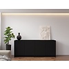 Elva Turin 203 cm Dressoir Zwart Elva Turin 203 cm Dressoir Zwart