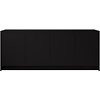 Elva Turin 203 cm Dressoir Zwart Elva Turin 203 cm Dressoir Zwart