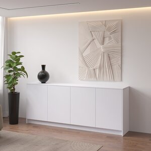 Artego Design Elva Alpine Wit 203 cm Dressoir