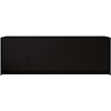 Elva Turin 243 cm Dressoir Zwart Elva Turin 243 cm Dressoir Zwart