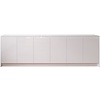 Elva Hoogglans Alpine Wit 273 cm Dressoir Elva Hoogglans Alpine Wit 273 cm Dressoir