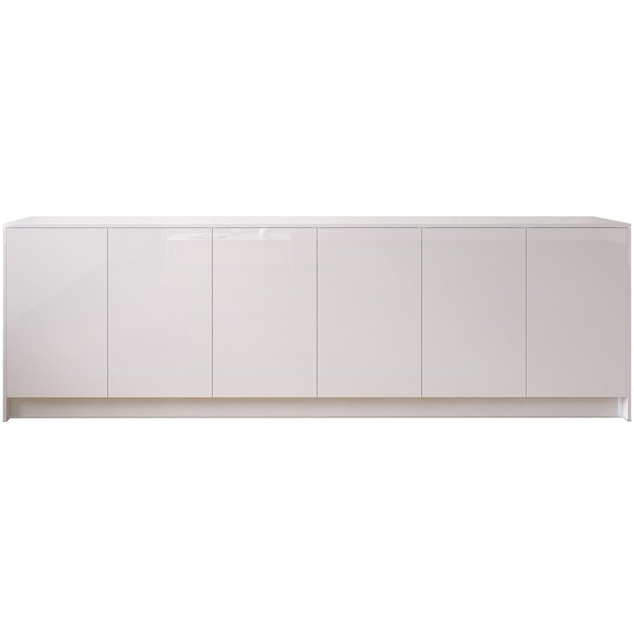 Elva Hoogglans Alpine Wit 273 cm Dressoir Elva Hoogglans Alpine Wit 273 cm Dressoir