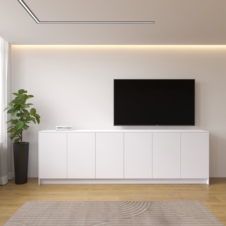 Elva Alpine Wit 273 cm Dressoir Elva Alpine Wit 273 cm Dressoir