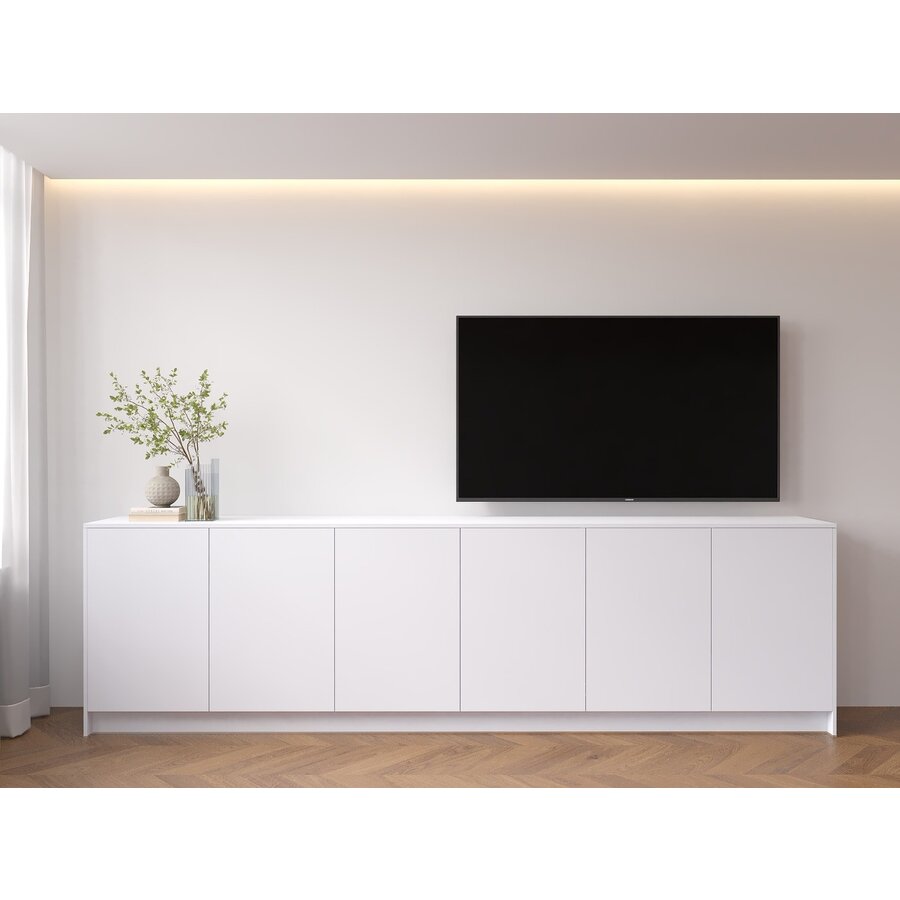 Elva Alpine Wit 273 cm Dressoir Elva Alpine Wit 273 cm Dressoir