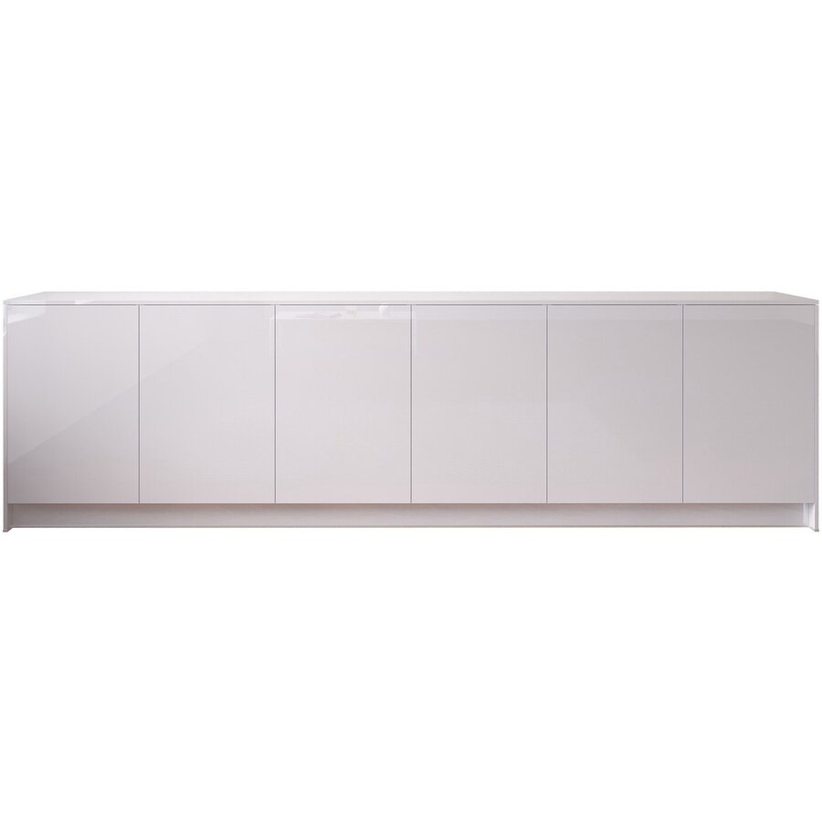 Elva Hoogglans Alpine Wit 303 cm Dressoir Elva Hoogglans Alpine Wit 303 cm Dressoir