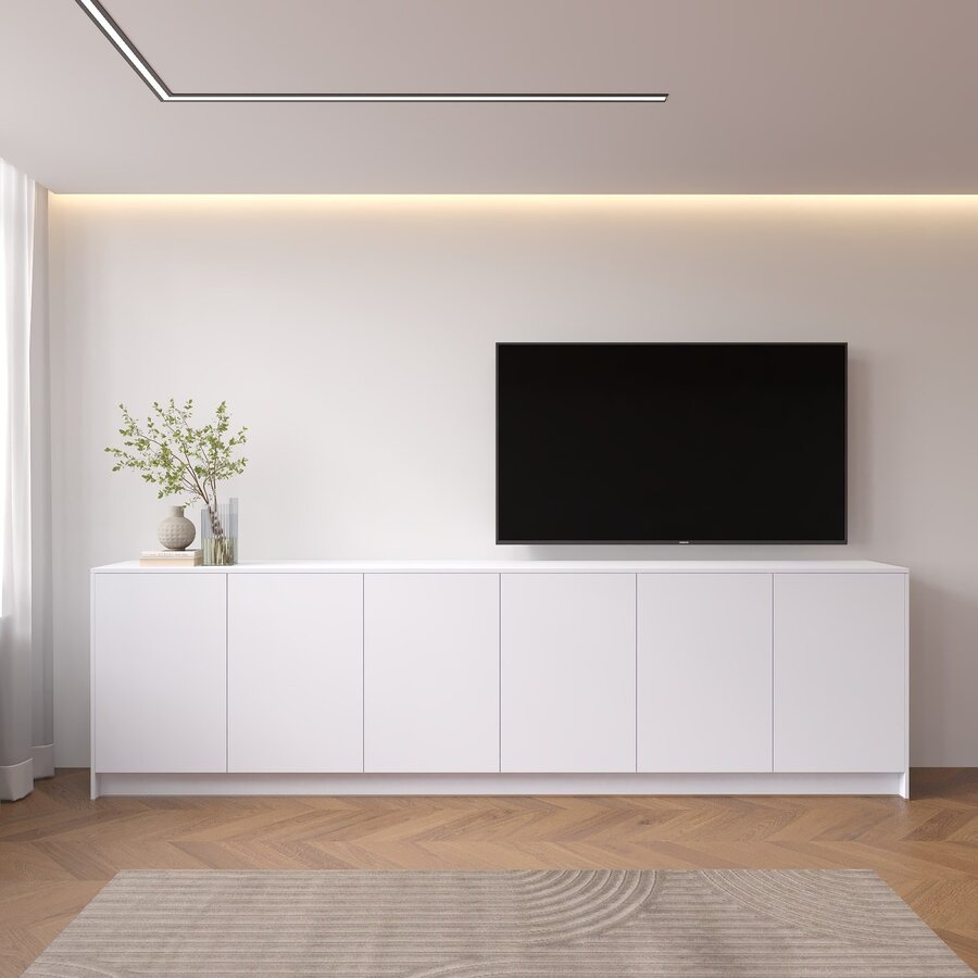 Elva Alpine Wit 303 cm Dressoir