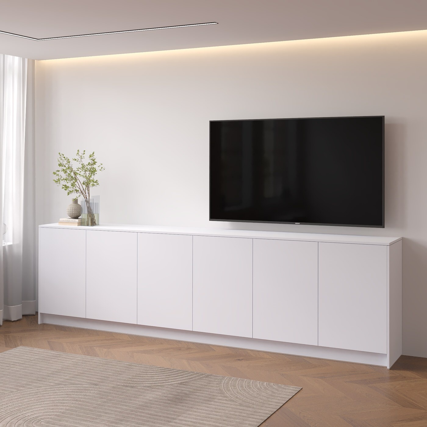 Artego Design Elva Alpine Wit 303 cm Dressoir