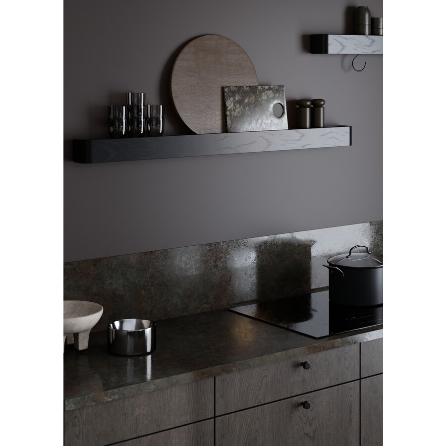 Protopia Zwart Essenhout Wandplank Protopia Zwart Essenhout Wandplank