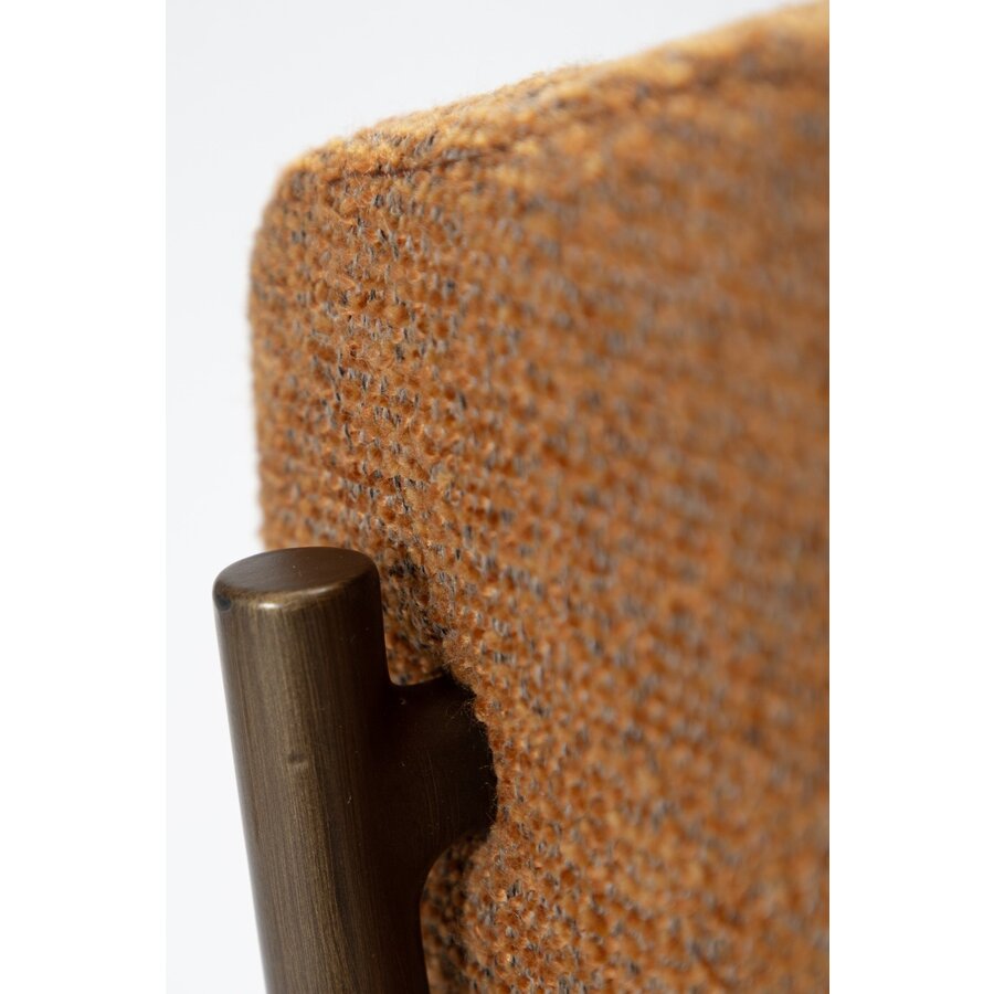 Reboot Pompoen Bouclé Armstoel