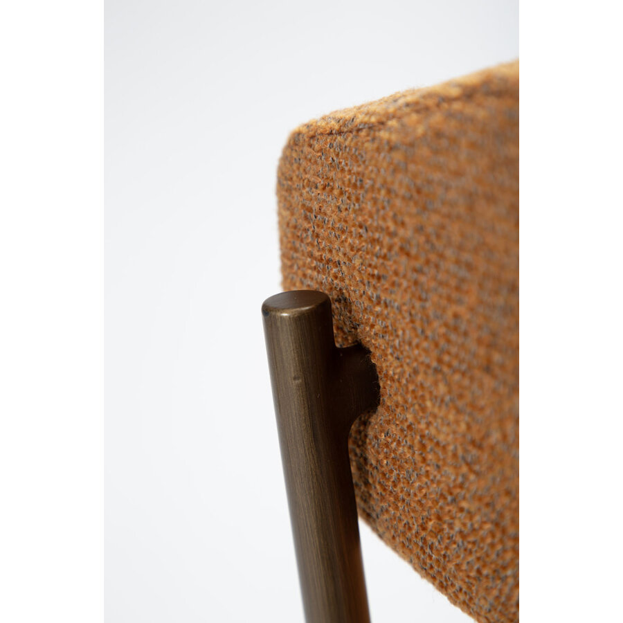 Reboot Pompoen Bouclé Armstoel